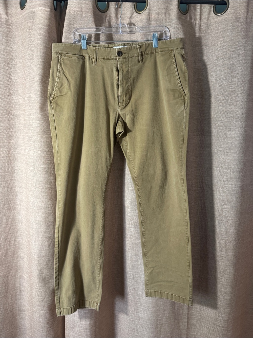 Goodfellow & Co Olive Cotton Twill Chinos